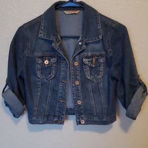 Highway Jean's cropped Jean jacket
